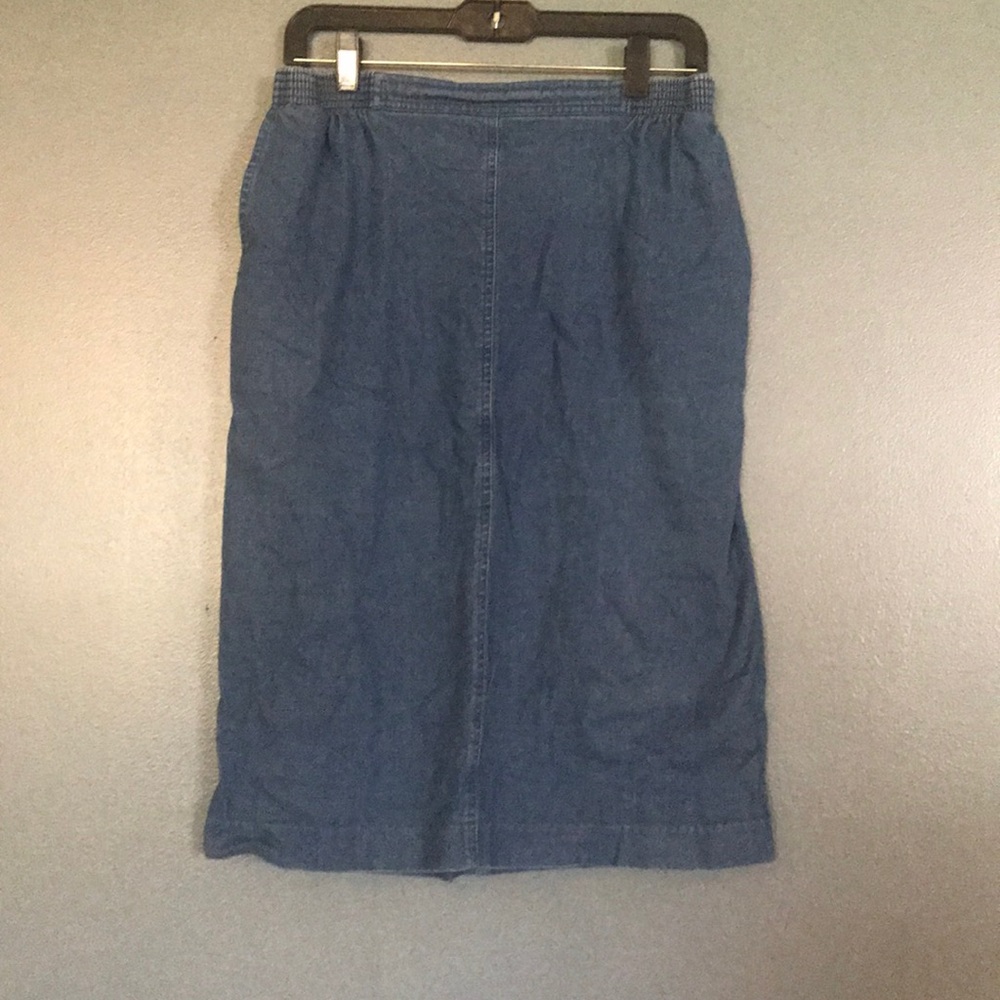 Alfred dinner denim skirt